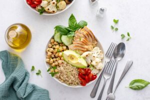 อาหารเพื่อสุขภาพเป็นอีกปัจจัยหนึ่งสำหรับการลดหน้าท้อง